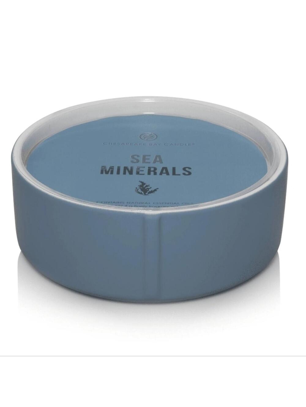 Chesapeake Bay Minimalist Collection Yankee Candle Sea Minerals 3 Wick Candle